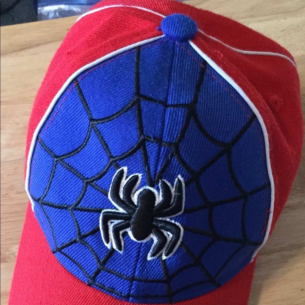 Boys Adjustable Back Spider-Man Hat Cap
